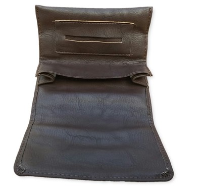 ebay tobacco pouch Brown tobacco pouch case wallet purse rolling cigarette preserving  freshness !!!