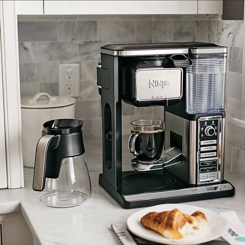 Ninja Single-Serve Coffee Bar System with Tumbler Pod-Free Single