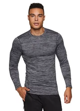 RBX Active Men's Athletic Performance Long Sleeve Crew Neck Fleece Lined Insu...