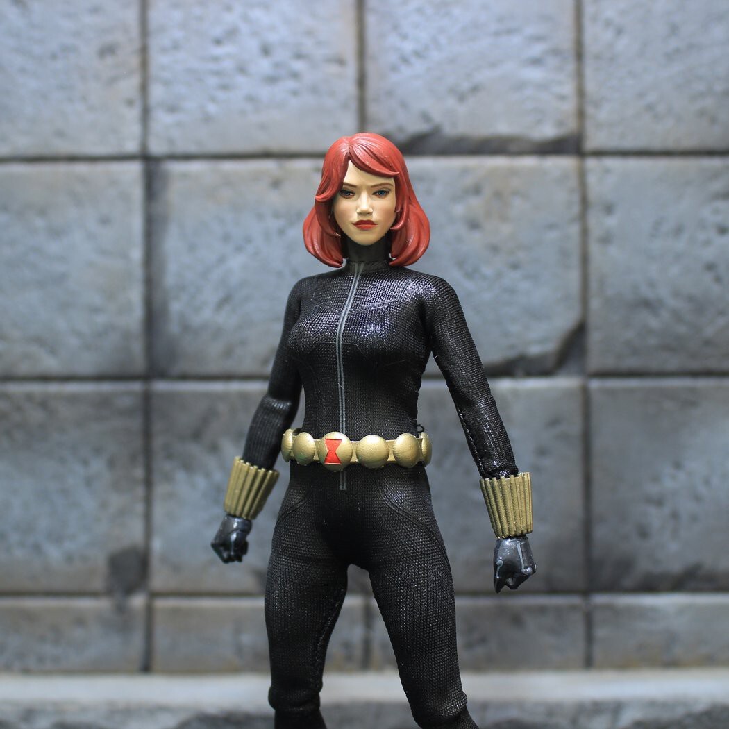 1/12 Custom Marvel Universe Romanova Black Widow Head Sculpt | eBay