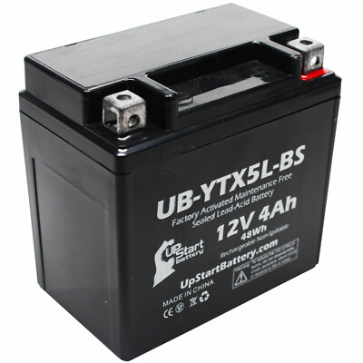 12V 4Ah Battery for 2007 Polaris Predator, Sportsman, Outlaw 90CC