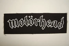 Motorhead Cloth Patch Sew On 6.5" X 2" Metal Rock Iron Maiden Metallica (CP204)