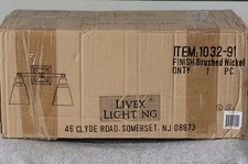 LIVEX LIGHTING 1032-91 Brushed nickel