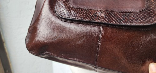 Vintage Gianni Versace Medusa Shoulder Bag Purse Handbag Brown SEE DETAILS - Picture 7 of 11