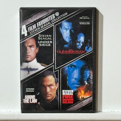 Under Siege/Above The Law / The Glimmer Man / Fire Down Below DVD Steven Seagal