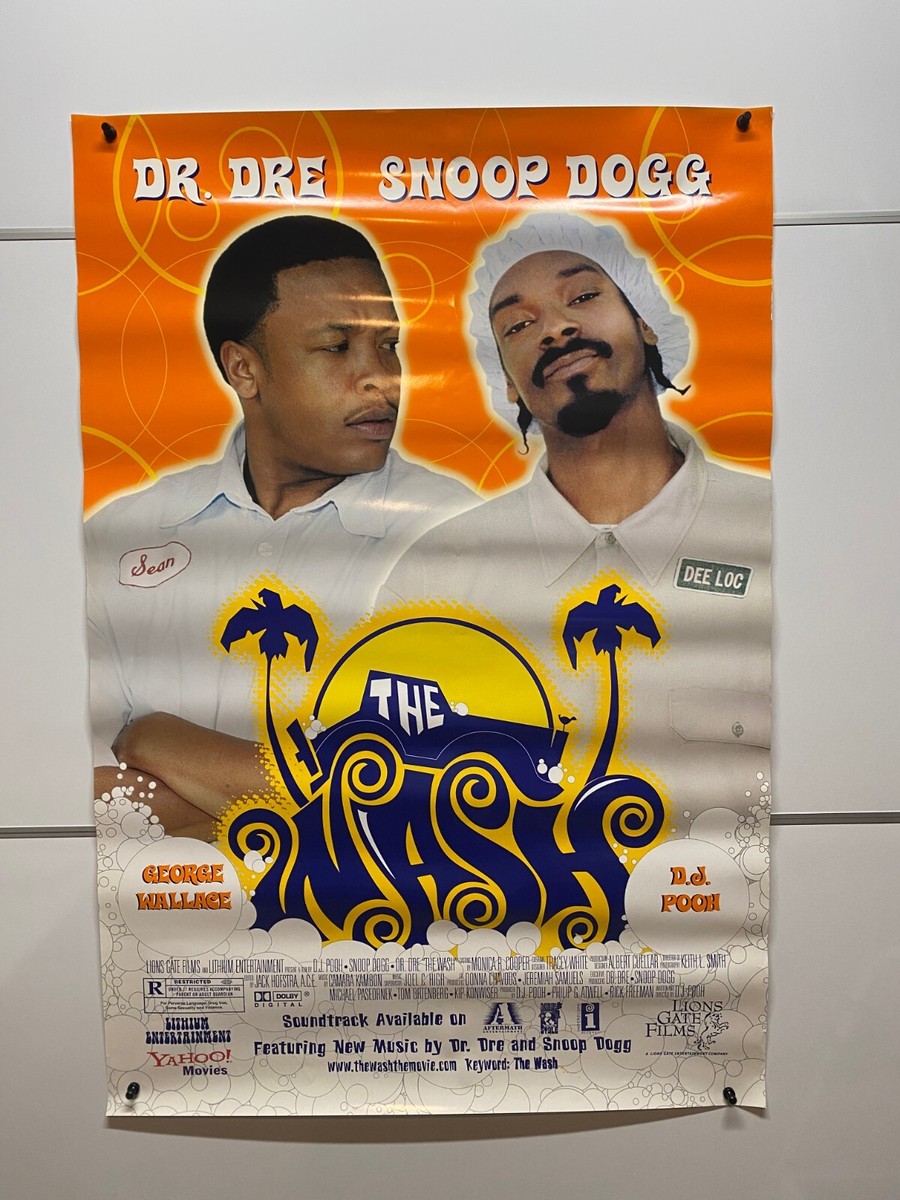 Poster: The Wash (2001): Snoop Dogg, Dr Dre, original video store