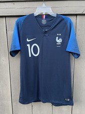 Custom France National Team FFF Nike Dri-Fit Aaron #10 NWT Jersey Size Large