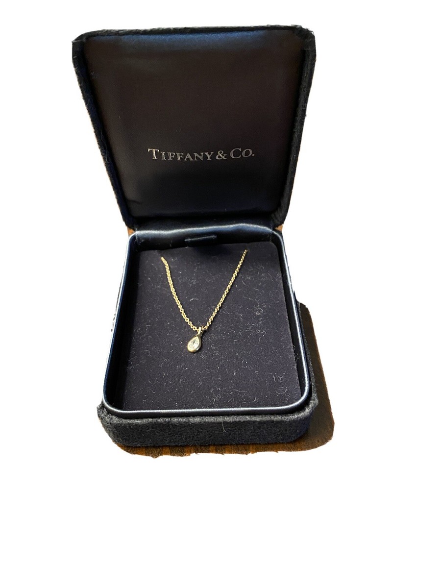 Tiffany & Co Diamond By The Yard Pear Shape 18k Rose Gold  display picture 1