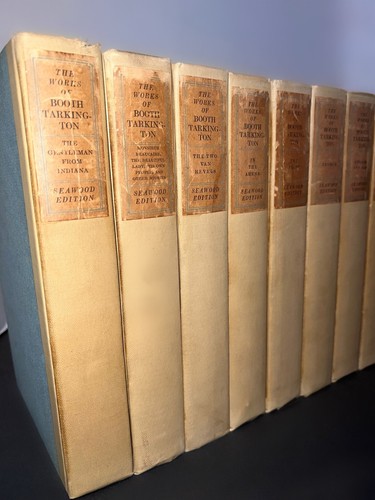 Booth Tarkington Complete Seawood Edition 15 Volumes Signed By Author RARE - Picture 3 of 15