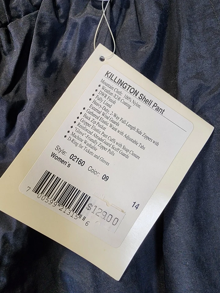 ¡¡NUEVO CON ETIQUETAS!! Pantalón Obermeyer KILLINGTON Shell - Mujer talla 14 - Cremallera lateral, fácil de sacar Foto 2 de 4