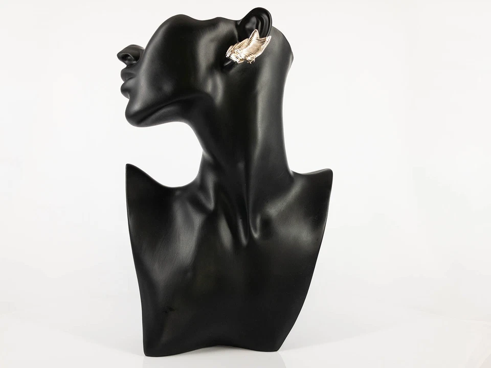 Pendientes de cinta de plata de ley 1988 de Angela Cummings de Bergdorf Goodman NY Foto 2 de 4