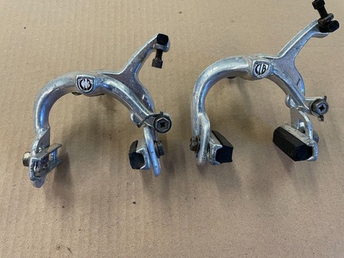 2 étriers De Frein Vélo CLB GL 48-65 – Aluminium, Vintage France, Manque Un Patin