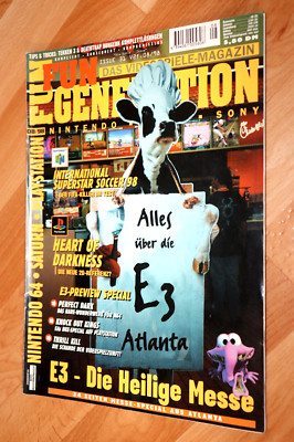 1998 Fun Generation Magazin Zeitschrift Breath of Fire Tekken 3 Perfect Dark