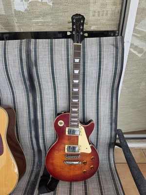 only 2 hours played les paul and perfect  ibanez acoustic