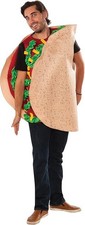 Unisex Adult Taco Costume - STD One-Size