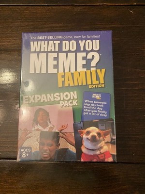 NIB What Do You Meme Family Edition Expansion Pack Card Game