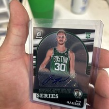 2021-22 Panini Donruss Optic Signature Series Sam Hauser RC