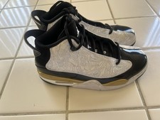 Nike Air Jordan Retro Dub Zero Black Metallic Gold White 311047-005. Size 5.