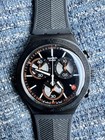 Swatch Irony Aluminum 4 Jewel Quartz Chronograph Date Men's Watch Working