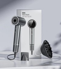 New Professional Ionic Fast Drying Hair Dryer, High Speed, w/ Diffuser, HD40 Mod