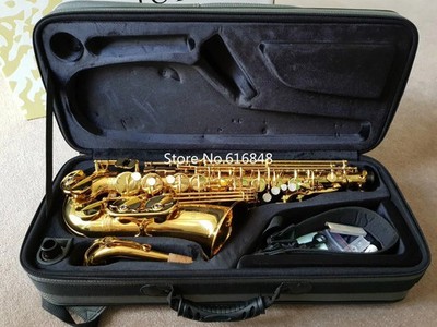 JUPITER JAS-767 Alto Saxophone Eb Tune E Flat Sax Brass Gold Lacquer With Case