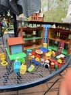 Vintage 1969 Fisher Price Little People Play Family House #952 & Accessories LOT