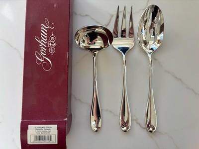 Gorham silverplate - STUDIO - 3 piece hostess set NEW