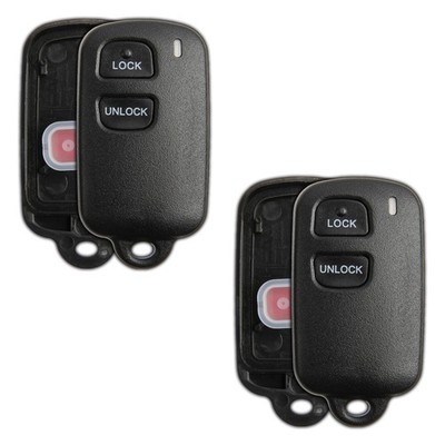 2 Key Fob Remote 2B Shell Case Replacement for Toyota ELVATDD