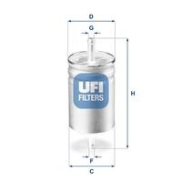 UFI Kraftstofffilter 31.611.00 Filtereinsatz FüR Vectra 2109 2115 2113 Samara CC