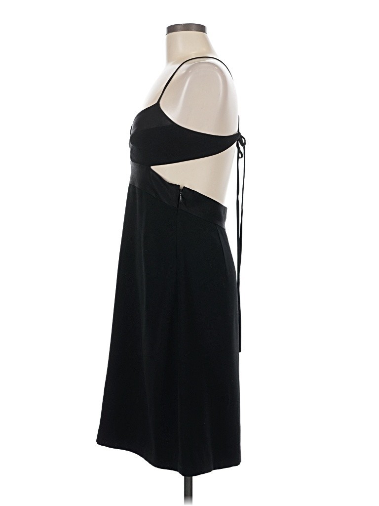 BCBGMAXAZRIA ASO MARISSA COOPER MISCHA BARTON THE OC Black Dress 8 RARE EUC image 5