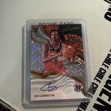 2024-25 Panini Revolution Basketball Bub Carrington AUTO #RS-UBC RC Rookie