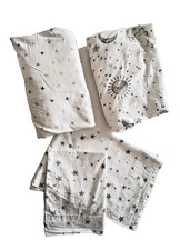 POTTERY BARN KIDS 5 pc Sheet Set Toddler Crib Cot 2 Fitted 1 Flat 1 Pillowcase