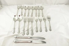 Oneida Chatelaine Flatware Forks Spoons Knives Stainless Steel Set of 19