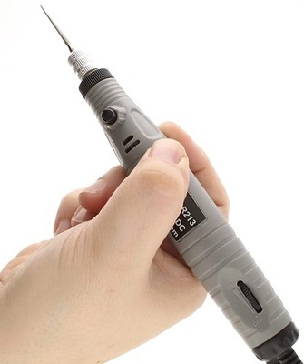 BEADSMITH Electric Bead Reamer BR213 24V 3 Diamond Tips Variable Speed Tools