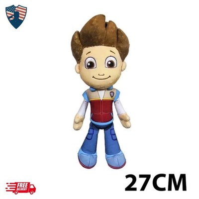 Paw Patrol Ryder Plush Doll Figure 10'' Boy Stuffed Plush Kids Gift - Brand New