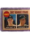 Aaron Judge 2017 Topps Heritage RC Rookie Card #214 New York Yankees MVP-MINT