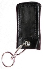 Supple Black Leather Cover Case For Long Type Clifford Python Viper Remotes Supple Black Leather Cover Case For Long Type Clifford Python Viper Remotes
