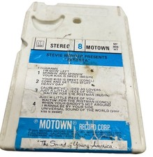 8 - Track Stereo Tape Cartridge Stevie Wonder Presents Syreeta 1974 Motown READ