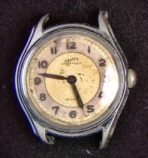 Jenco Military Men's Hand-Wind Vintage Swiss Watch -- Running/Repairs