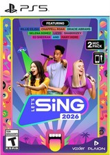 Lets Sing 2026  2 Mics - Sony PlayStation 5 PS5