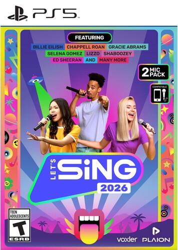 Lets Sing 2026 + 2 Mics - Sony PlayStation 5