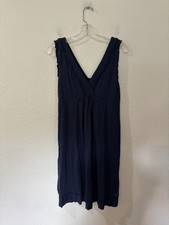 American Eagle Outfitters Navy Double V Pullover Sundress, Size M