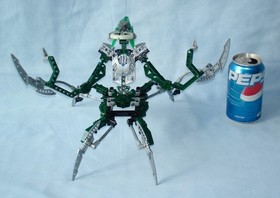 Lego Bionicle Warriors 8622 NIDHIKI the Dark Hunter - Complete 2004 set&nbsp;