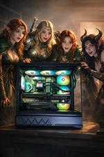 AMD RYZEN 9 9950X3D Gaming PC - NVIDIA RTX 5090 - 128GB  DDR5 RAM+4TB SSD+WiFi 6