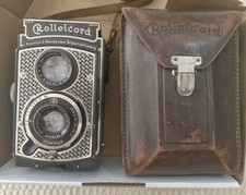 Vintage Rolleicord I Art Deco TLR Camera K3-510 Triotar 7.5cm f/4.5 1933