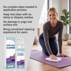 Yoga Mat Foaming Cleaner 120ml Gentle On Skin Work On PVC Rubber Mat Gym Gear