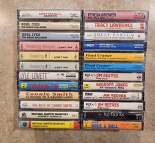  2  Up CASSETTE TAPES 80's 90's Country Folk Gospel Rock  Roll BUILD YOUR LOT