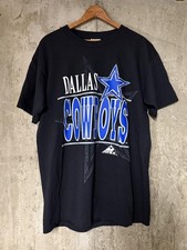 Vintage 1990s APEX ONE Dallas Cowboys NFL Single Stitch Tee Double Sided Graphic