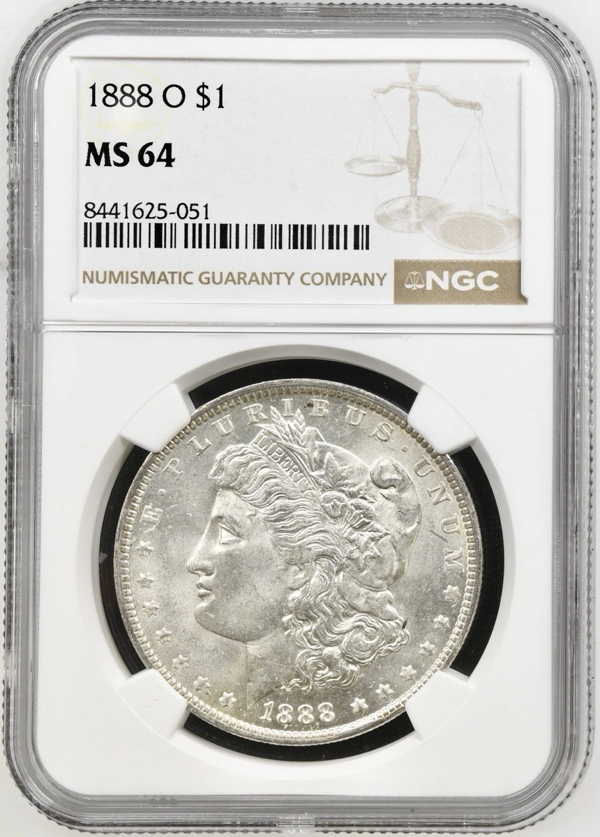 MS 64 Graded 1888 Year Morgan US Dollars (1878-1921) for sale | eBay