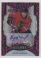 2020-21 Upper Deck Allure Rookie SP Pink Leopard Philipp Kurashev #134 Auto zy6